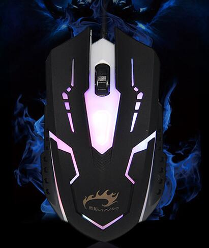 2000dpi 4keys gaming USB wired mouse 